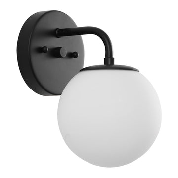 Louis Parisian Globe Metal/Frosted Glass Modern Contemporary LED Vanity